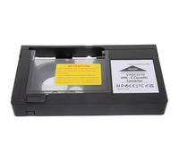 Artibetter Adaptateur Cassette VHS-c à VHS Demi-Pouce en Plastique Solide, Compatible Caméscope et Magnétoscope, Convertisseur pour Lecture et Numérisation de Bandes Vidéo, Accessoire
