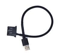 ARTIBETTER Adaptateur Ventilateur vers USB Câble Dalimentation pour Ordinateur Câble Adaptateur Ventilateur 5 V Câble De Connexion (Vert)