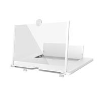 Artibetter Agrandisseur D'écran de Téléphone Portable Lentille Abs, Angle de Vue Réglable et Protection des Yeux pour Smartphone, pour Lire Journaux et Actualités Couleur Aléatoire
