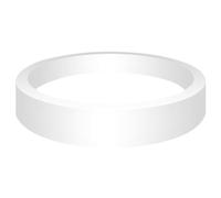 ARTIBETTER Anneau d'alimentation Flottant Résistant à L'immersion Prolongée Zone de Nourrissage Définie en Éponge Flottante Blanche pour Poissons Betta pour Aquarium et Bassin