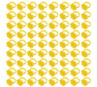 Artibetter Anneau de Colle Hexagonal pour Extension de Cils 250pcs en Plastique Léger 7 Compartiments pour Services Mobiles et Procédures Professionnelles