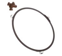 ARTIBETTER Anneau de Support pour Plateau de Four à Micro-ondes, Bague Intérieure de Remplacement, 1 Set, Abs, 17,8cm, pour Plaque et Four à Micro-ondes, Rotation Stable, Installation