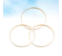 Artibetter Anneaux Attrape-rêves 13 Cm Diamètre Lot de 10 Beige en Bambou Accessoires Portables pour et Décoration Murale Ronde
