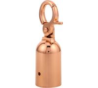 ARTIBETTER Arrêt de Corde avec Crochet Métal Bouchon Extrémité de Cordon Robuste pour Barrières et Garde-corps Connecteur Verrouillable pour Poteaux de File Attente et Événements