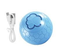 Artibetter Balle Interactive pour Chien Rechargeable et Étanche Balle Roulante Automatique Lumineuse Bleue Électrique pour Chien Moyen et Grand Jeu Intérieur et Extérieur Intelligente