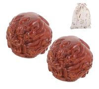 ARTIBETTER Balles de Massage en Bois pour Mains Outil Manuel Rond pour Exercices et Relaxation Musculaire Présent Pratique pour Seniors et Travailleurs Style Aléatoire