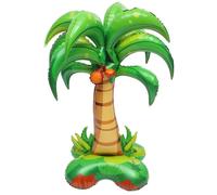ARTIBETTER Ballon Aluminium Gonflable Palmier Dessin Animé pour Fête Tropicale Plage Été Décoration Solide Résistant 3D Extra Large