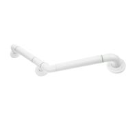 ARTIBETTER Barre d'Appui Sécurisée pour Salle de Bain et Wc, Main Courante Multifonctionnelle Blanche Fixation à Deux Points, Adaptée aux Besoins des Personnes Âgées et Handicapées