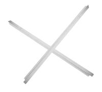 Artibetter Barre de Support Gestion Optimisée de l'espace 2 Pièces pour Plateau en Acier Inoxydable Argenté, Installation Facile et Restauration Commerciale