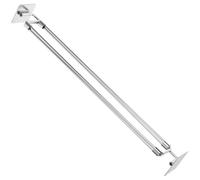 ARTIBETTER Barres de Tension pour Réfrigérateur Rv Acier Inoxydable Ajustables pour Camper et Remorque Support Sécurisé pour Rangement Voyage