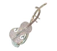 Artibetter Barrette à Cheveux Clip Non Glissant pour Femmes en Alliage Doré Forme Pipa Design Unique et Sécurisant pour Rendez-concerts