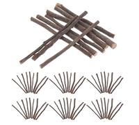 ARTIBETTER Bâtonnets à Mâcher Naturels en Branches de Pomme 1500G - Jouets à Mâcher pour Lapins Hamsters et Chinchillas - Favorise L’Hygiène Dentaire et L’Exercice Quotidien des Petits