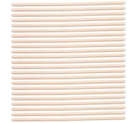 ARTIBETTER Bâtonnets de Cire en Bois 100 Pcs 140x6x2 Mm Bords Arrondis Épais, Spatules Épilation Dépilatoire Polyvalentes pour Visage, Corps et Sourcils, Applicateurs Cire Jetables pour