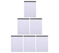 Artibetter Bloc-notes Juridique Ligné Format A5, 30 Papier Blanc | Compact à Emporter, Lignes Larges pour Écriture Nette, Listes, Rappels, Cours et Étude