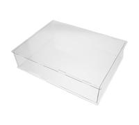 Artibetter Boîte de Présentation Acrylique pour Bible et Album 13x9,8 X 2,9 | Protection Rayures et Poussière, Visibilité Totale, Usage Table Bibliothèque