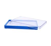 Artibetter Boîte de Rangement pour Vis de Montre et Plateaux de Quincaillerie Plastique Compartimentée Couvercle Transparent pour Horlogers Professionnels Usage Atelier Précis Petit Format