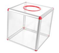 Artibetter Boîte de Transparente 25Cm Urne de Loterie Boîte de Dons Accessoire pour Événements