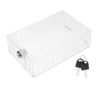 Artibetter Boîte de Verrouillage du Thermostat avec n Abs Transparent, Protection Murale Sécurisée Compatible Plupart des Thermostats pour Maison et Bureau