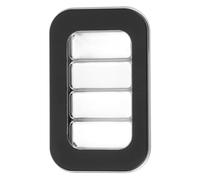 ARTIBETTER Boîte Magnétique de Rangement pour Palette de Maquillage S, Petite Boîte Compacte Noire Mate Plateau Métallique, Organisateur Cosmétique pour Fard à Paupières et Surligneur, Usage