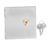 ARTIBETTER Boîtier de Protection Étanche pour Prise Murale Type Acier Inoxydable Couverture Sécurisée Compatible Prises Standard Installation Facile pour Usage Intérieur et Extérieur