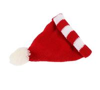 Artibetter Bonnet Miniature Tricoté pour Poupée 18 Pouces pour Garçon et Filles, Petit Chapeau en Laine Rouge, Accessoire Décoratif de Loisirs Créatifs pour Habiller Poupées et Jeux