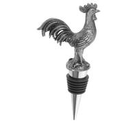 ARTIBETTER Bouchon de Bouteille de Vin en Métal de Coq Bouchon Hermétique Réutilisable Accessoire pour Fête et Festival Scellant pour Bouteilles Standard 1 Pièce