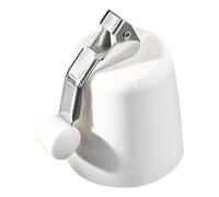 ARTIBETTER Bouchon de Bouteille de Vin en Plastique Blanc Fonction de Vide D'air, Facile à Utiliser, Élégant Conservation du Vin Maison Fête