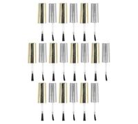Artibetter Bouchons de Flacons de Vernis à Ongles Facile à Remplacer et Appliquer Lot de 20 Pinceau en Fibre Artificielle Accessoires Indispensables pour Nail Art