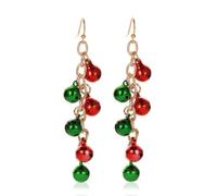 Artibetter Boucles D'oreilles Pendantes de Noël en Alliage, 4pcs, Design Délicat Clochettes et Pampilles, Accessoires Élégants pour Fête et Amélioration du Style