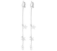 Artibetter Boucles D'oreilles Pendantes en Alliage Léger Antiperte pour Femmes Sportives Usage Quotidien Blanc K Élégantes et Sécurisées pour Écouteurs sans Fil