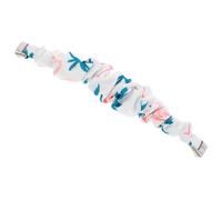 Artibetter Bracelet de Montre Luxe Élastique en Tissu Imprimé Compatible avec Montre Connectée Extensible et Hypoallergénique, Taille Unique, Couleur Flamant Rose, pour Activités