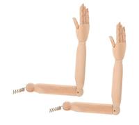 ARTIBETTER Bras de Mannequin Massif Articulé Flexible Bras de Remplacement Réaliste pour Modélisme Artistique et Exposition