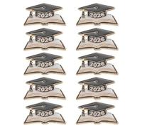 ARTIBETTER Broches de Remise de Diplôme Élégantes en Alliage Léger et Résistant, Lot de 10 Épingles pour Casquette de Diplômé, Saison de Remise de Diplômes
