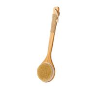 ARTIBETTER Brosse de Bain à Long Manche, Brosse Exfoliante Douce en Poils Synthétiques, Gratte-dos Ergonomique pour Nettoyage Corps et Dos, pour Soins Personnels et Voyages
