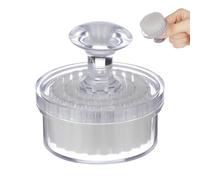 ARTIBETTER Brosse Nettoyante Manuelle Visage Blanche, Exfoliante et Massante, Brosse Visage Compacte pour Nettoyage en Profondeur des Pores, Soin Facial Féminin, Outil Portable pour Peau