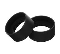 Artibetter Cache-oculaire De Microscope Stéréo en Caoutchouc Double Œil, Usage Laboratoire, Pièce De Rechange 32-35 Mm, Lot De 2 Protections Oculaires Noir