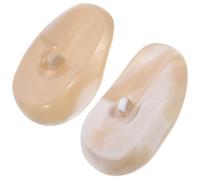 Artibetter Cache-oreilles en Silicone Imperméable pour Teinture Capillaire, Protection Oreille Coiffure Professionnelle, Ajustement Sécurisé, 1 Paire pour Salon de Coiffure et Barbier