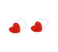 Artibetter Cache Webcam Cœur Blanc 2 Pcs pour Ordinateur Portable et Bureau, Protection Vie Privée Ultra Fine en Abs, Diapositive Pratique pour Usage Quotidien
