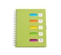Artibetter Cahier à Spirale Latérale, Carnet de Notes Épais, Papier,