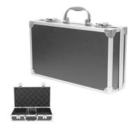 Artibetter Caisse à Outils Portable en Alliage D'aluminium Doublure en Mousse Protectrice, Grosse Capacité et Transport Facile pour Accessoires et Caméras Lors de Salons Professionnels