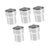 Artibetter Capuchons de Magnétron pour Micro-ondes Remplacement Accessoires Universels en Acier Inoxydable Compatible Fours Micro-ondes Lot de 5 Pièces Usage Réparation et Maintenance