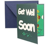 Artibetter Carte de Rétablissement Carte de Diy avec Message Personnalisé Idée Originale pour Anniversaire et Remerciement Couleur Aléatoire