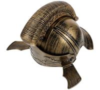ARTIBETTER Casque De Soldat Romain Casque De Romain Moyen Coiffure De Fête Cosplay Doré 28 X 26 X 20 Cm