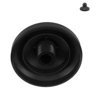 Artibetter Casquette Protège-Embout Parasol Noire en Plastique Réutilisable Décoratif, Accessoire de Réparation Pratique pour Parasol de Terrasse pour Jardin et Balcon