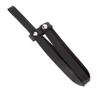 Artibetter Ceinture en Cuir Noir pour Flacon de Potion Ronde en Verre 250 ML Bouchon en Liège, Protège-Bouteille Légère et Compacte pour Cosplay, Fêtes et Décorations Intérieures