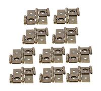 Artibetter Charnières de Porte Acier Inoxydable Lot de 10 à Double Action pour Meubles Pliants et Paravents Faciles à Installer