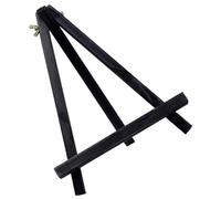 Artibetter Chevalet de Présentation en Bois Petit 24X18 CM Noir Trépied Multifonction pour Tableau et Support de Téléphone Accessoire Peinture DIY pour Garçon et Filles Couleur Aléatoire