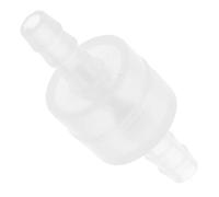 Artibetter Clapet Accessoire pour Système Anti-Retour Plastique Translucide 6 Mm Vanne Unidirectionnelle Résistante à L’Huile L’Ozone, Prévention Reflux D’Eau pour Pompe à Air Aquarium
