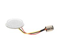 Artibetter Clignotant LED de Remplacement pour Moto, Blanc Jaune Étanche | Installation Facile, Plastique au Design Épuré, Indicateur pour Deux-roues, Usage en Environnement Difficile