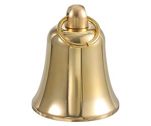 Artibetter Cloches Suspendues en Laiton Vintage Cloches De Carillon Rustique Cloches De Sorcière Clochettes Dorées Pendentifs pour Bricolage Artisanat Décoration De Faveur De Noël